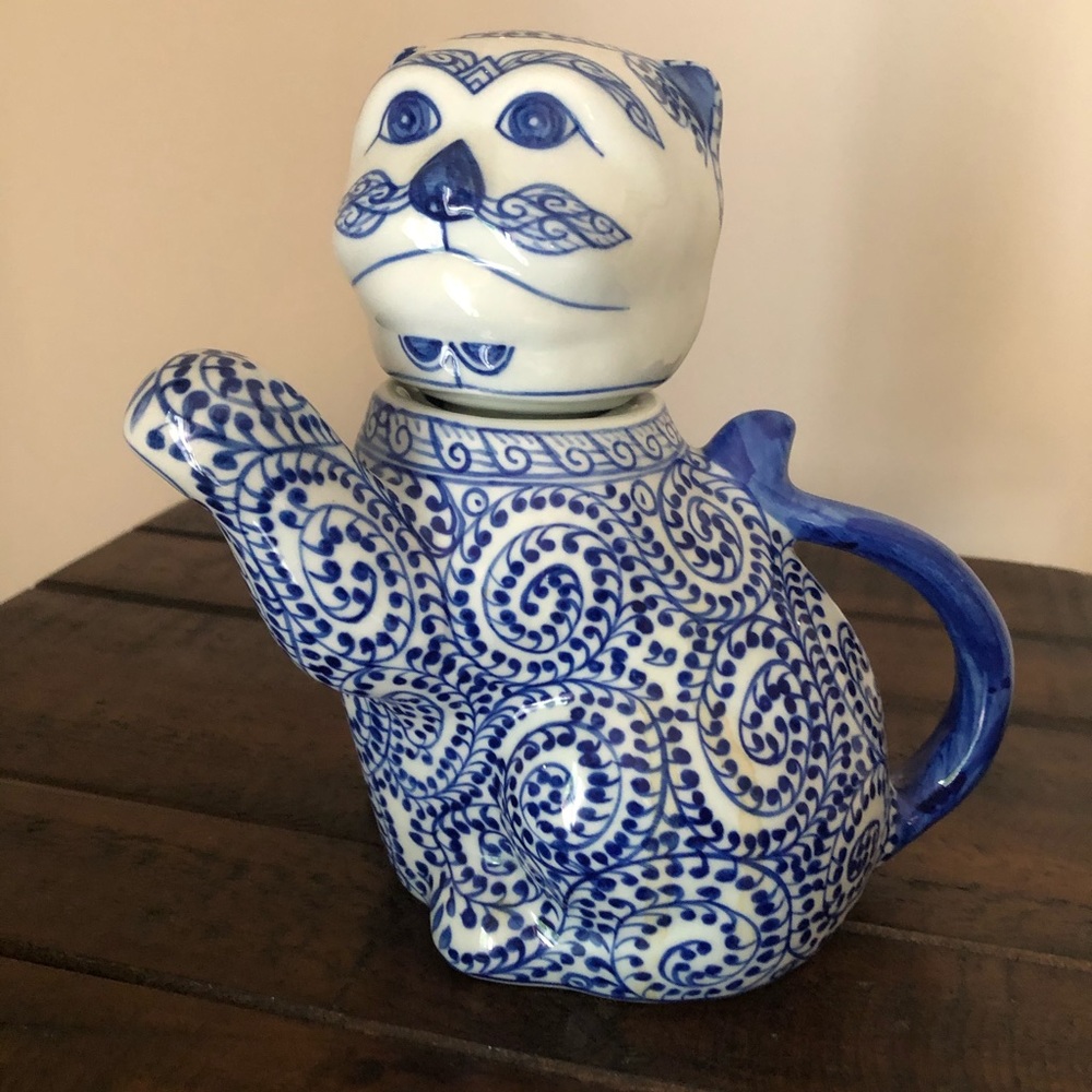 Cute Decorative Cat Teapot from Japan